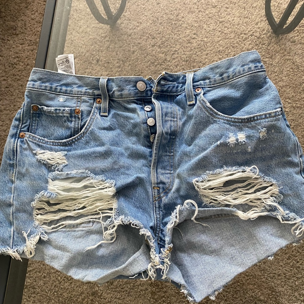 Levi’s Distressed Denim Women's Shorts